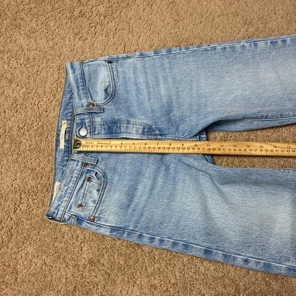 Levi's Premium Wedgie Stretch Light Wash Blue Jeans Size 26 - Picture 5 of 8